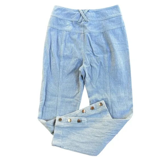 For Love &amp; Lemons Josephine High Waist Denim Pants – Small
