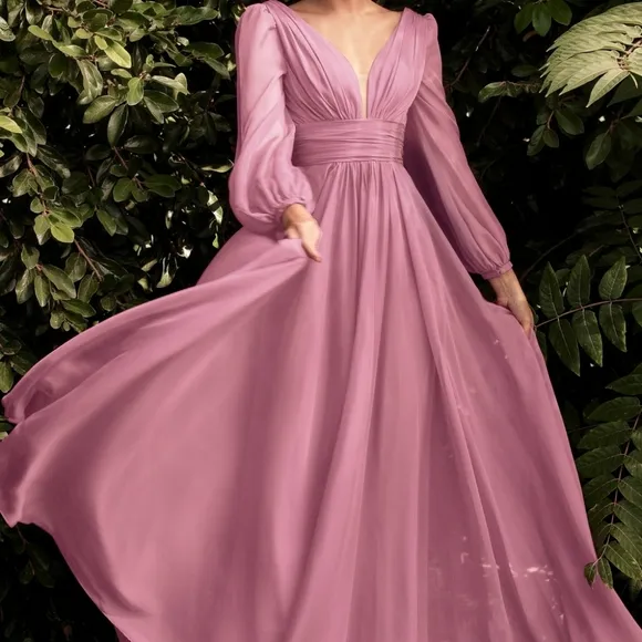 Formal dress, emerald, black, pink, blue, purple, gold