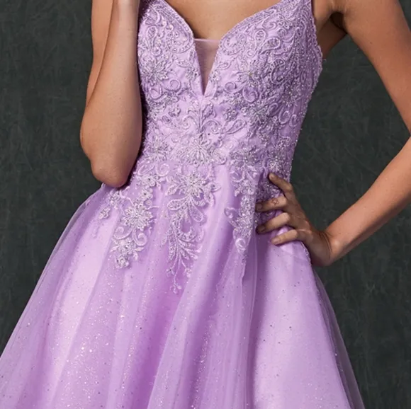 formal dress, silver, burgundy, blue, lilac short lace up back dress