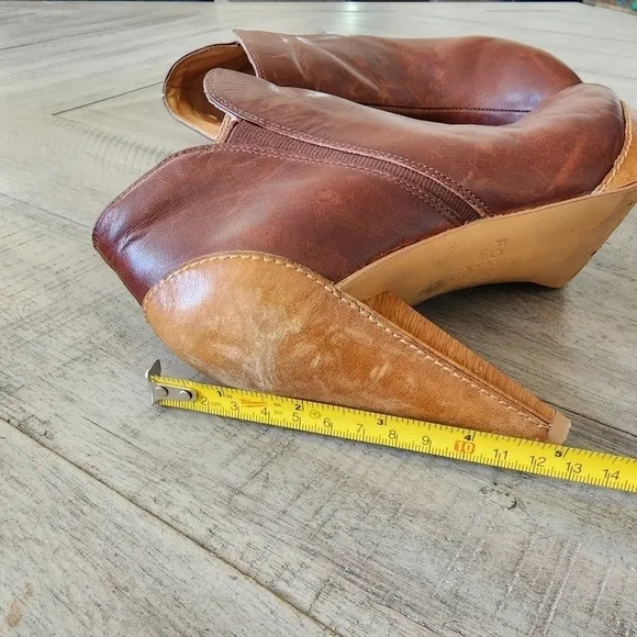 Fossil Leather Ankle Boots