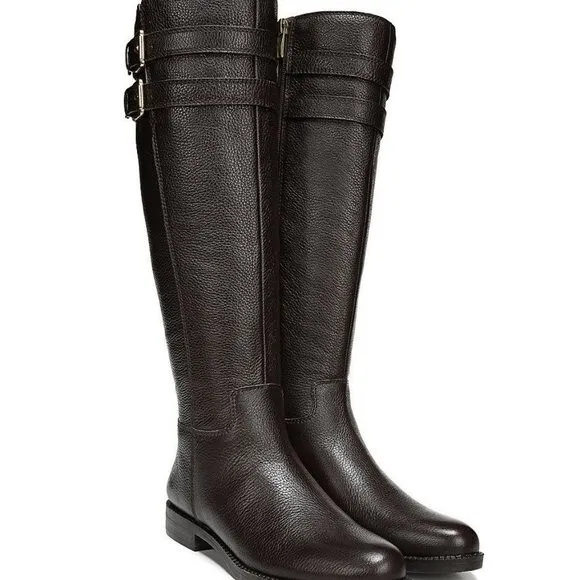 Franco Sarto Leather Knee-high Boots Sz 10 NWB