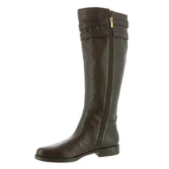 Franco Sarto Leather Knee-high Boots Sz 9 NWB
