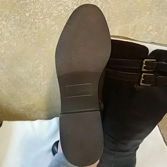 Franco Sarto Leather Knee-high Boots Sz 9 NWB