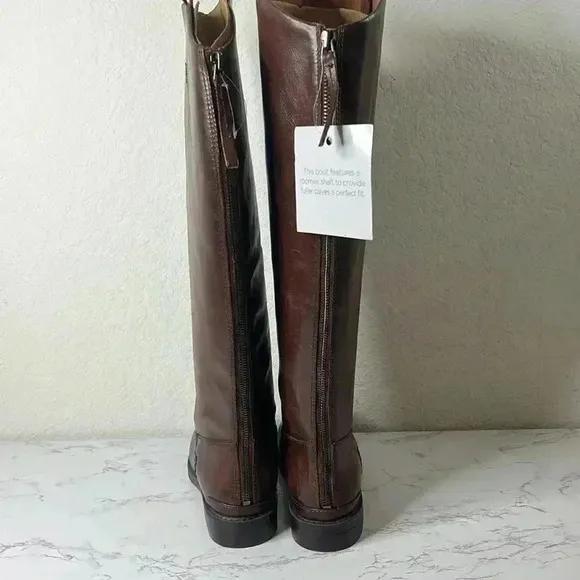 Franco Sarto Womens Meyer Leather Tall Knee-High Boots Size 7.5 M