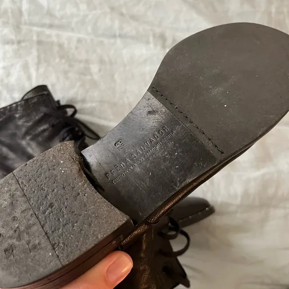 Freda Salvador Alanis Motorcycle Boots - 8.5