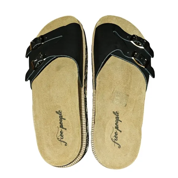 Free People Caravelle Cork Footbed Sandals Size 41