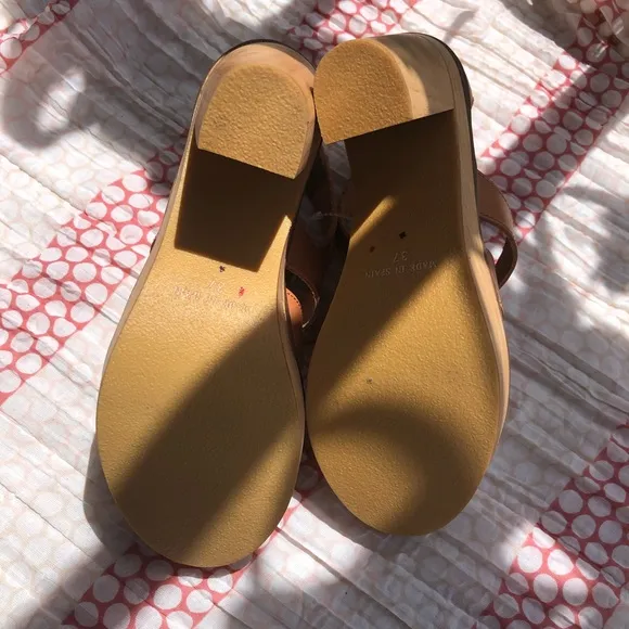 Free People Mix It Up Natural Platform Size 7