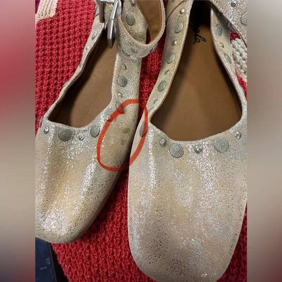 Free People Mystic Mary Jane Flats Size 41