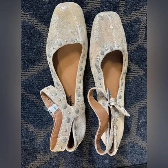 Free People Mystic Mary Jane Flats Size 41