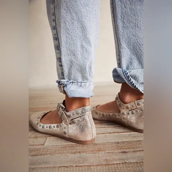 Free People Mystic Mary Jane Flats Size 41