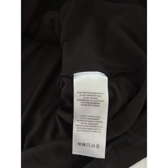 Free People Remember Me Eyelet Mini Cotton Dress Black Size XS