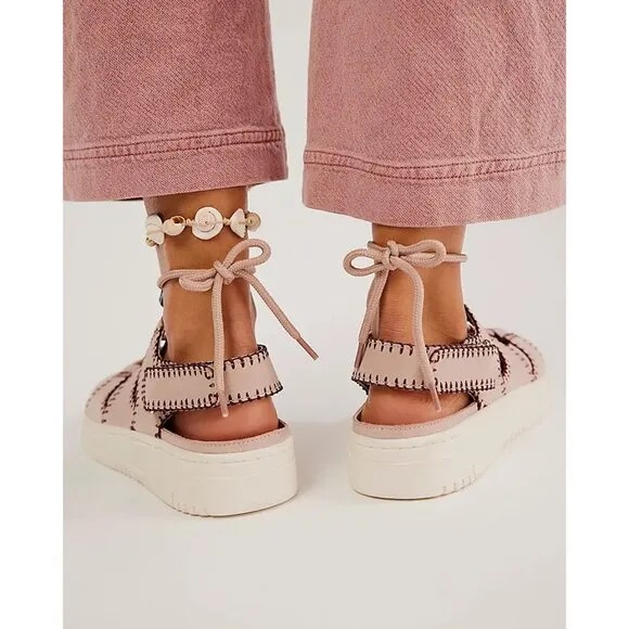 FREE PEOPLE Thirty Love Cutaway Sneakers / Ember
