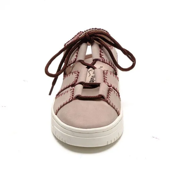 FREE PEOPLE Thirty Love Cutaway Sneakers / Ember