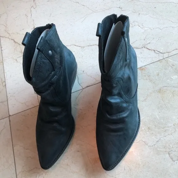Free People Women’s Black Ankle Boots
