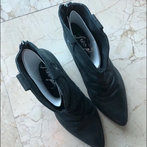 Free People Women’s Black Ankle Boots