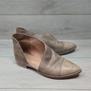 Free People Women's Side Cut Leather Pounted Shoes Boots Sz 38/7-7.5