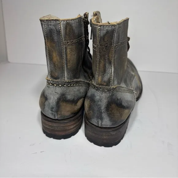 Freebird by Steven Gray Boots with Lace-up Design and Rugged Sole