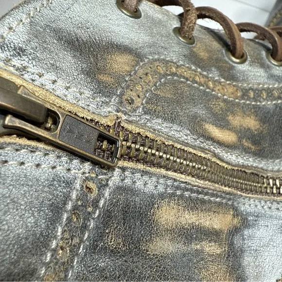 Freebird by Steven Gray Boots with Lace-up Design and Rugged Sole