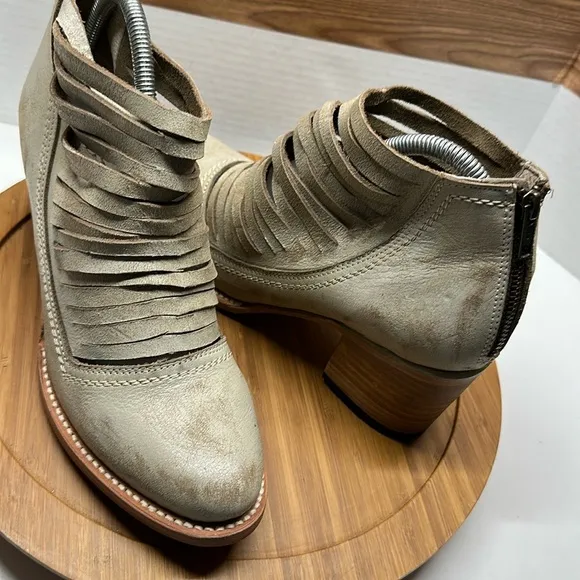Freebird Sabra Strappy Ankle Boots