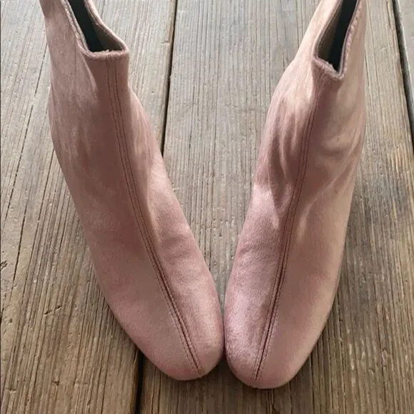 Free People velvet boots NWOB