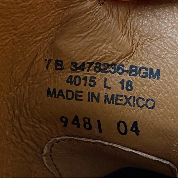 Frye “Billy” Western Tan Suede with Decorative Stitching &amp; Grommets NWOT