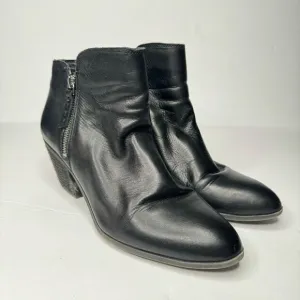 Frye black ankle boots size 8.5