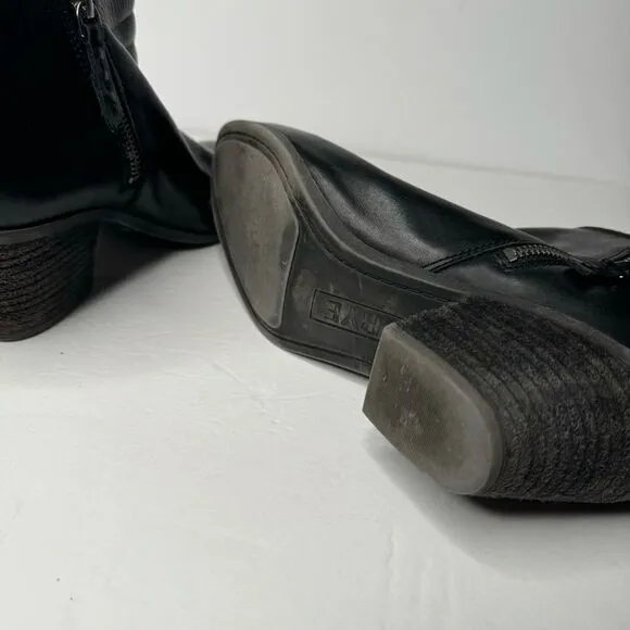 Frye black ankle boots size 8.5