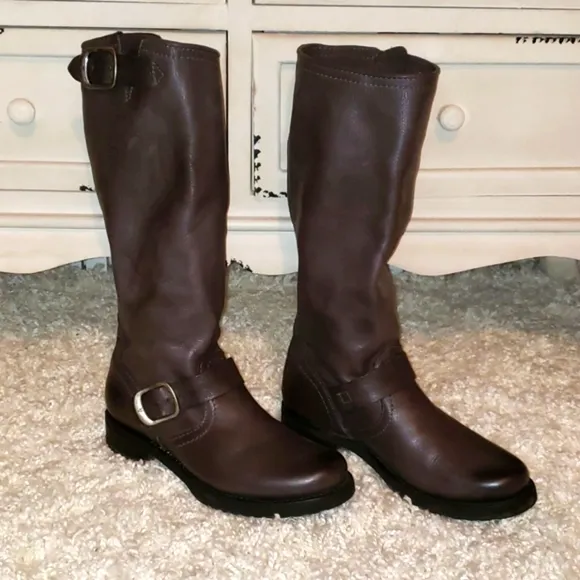 Frye boots veronica slouch