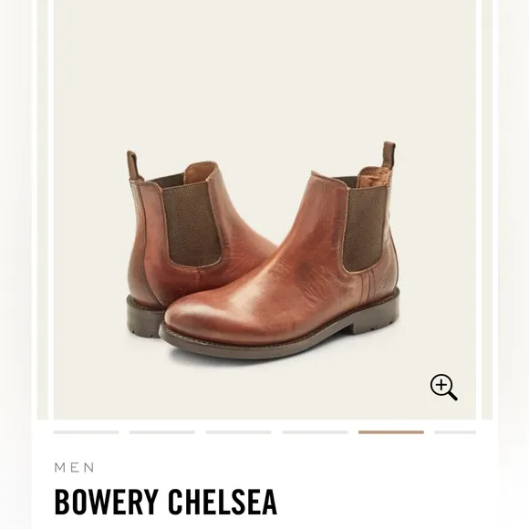 FRYE Brown Chelsea boots
