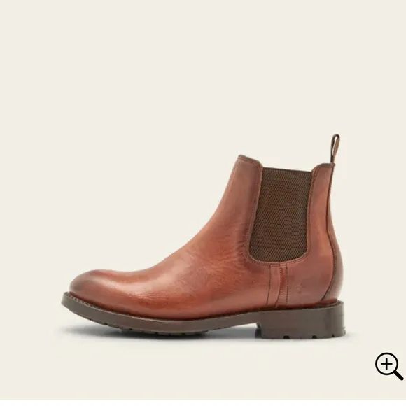 FRYE Brown Chelsea boots