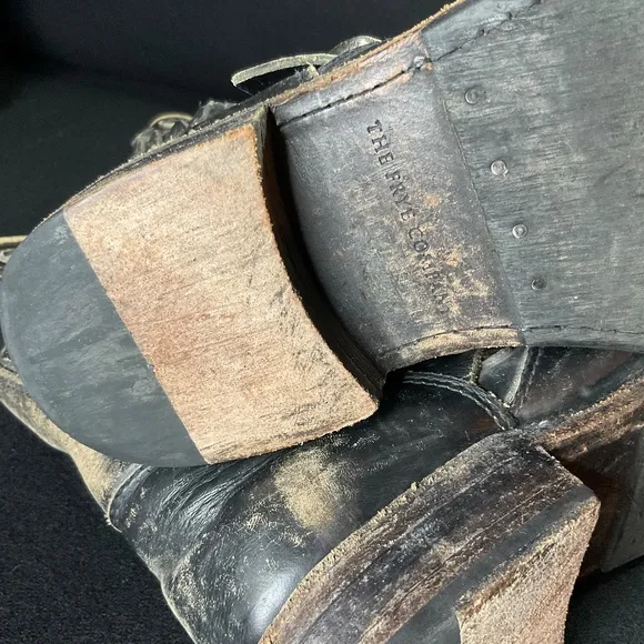 Frye distressed Motorcycle Boots