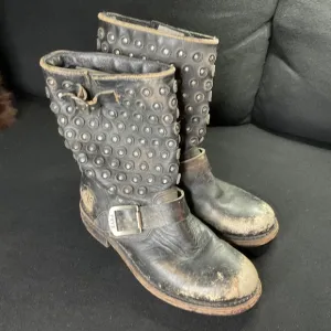 Frye distressed Motorcycle Boots