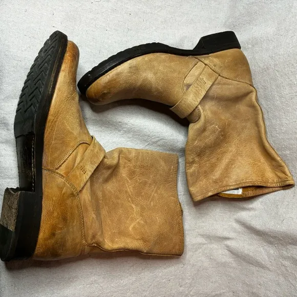 Frye leather ankle boots size 9.5