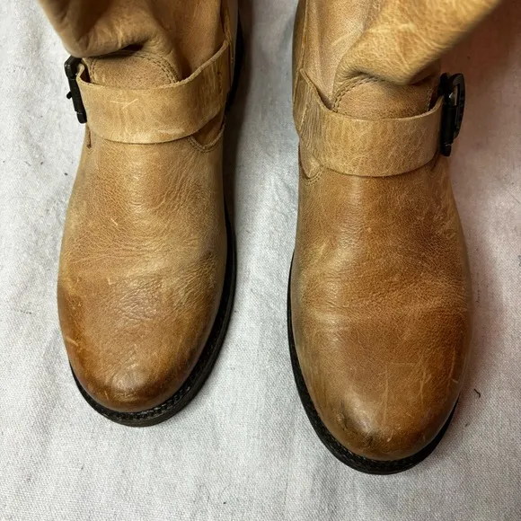 Frye leather ankle boots size 9.5