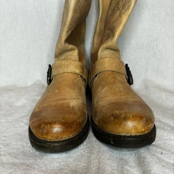 Frye leather ankle boots size 9.5