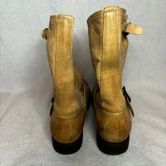 Frye leather ankle boots size 9.5