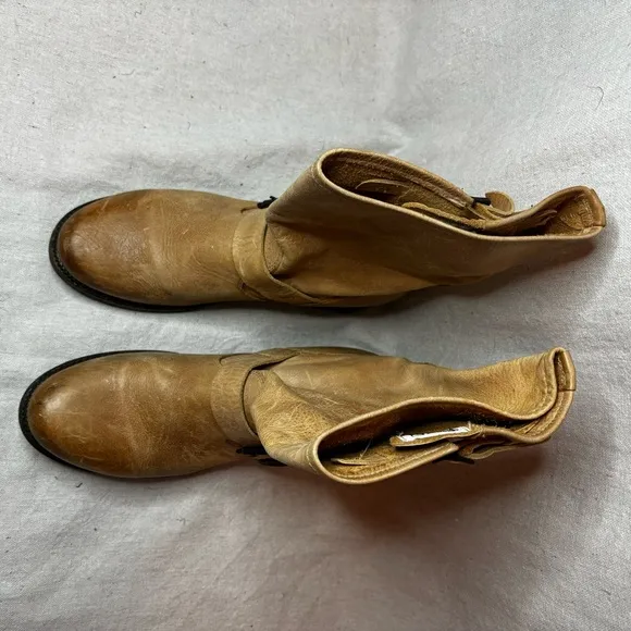 Frye leather ankle boots size 9.5