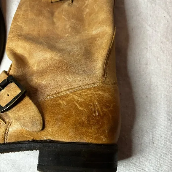 Frye leather ankle boots size 9.5