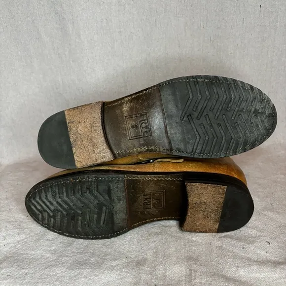 Frye leather ankle boots size 9.5