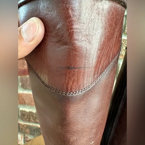 Frye Molly Button Tall Equestrian Riding Boots