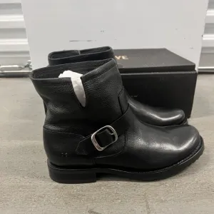 Frye Veronica Short Women's Size 10 B Black Motorcycle Riding Boots Equestrian