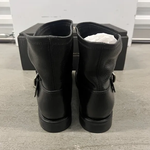 Frye Veronica Short Women's Size 10 B Black Motorcycle Riding Boots Equestrian
