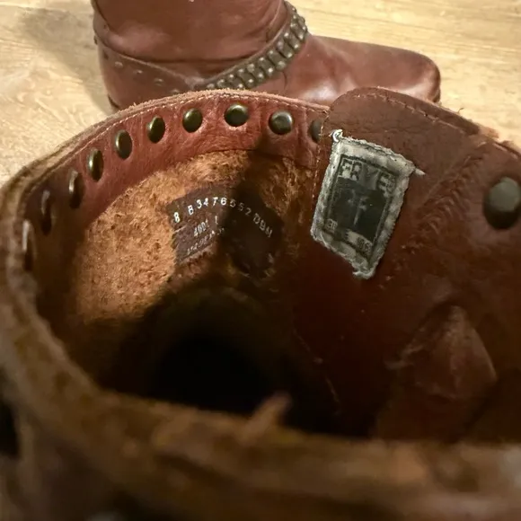 Frye Veronica Studded Moto Boot
