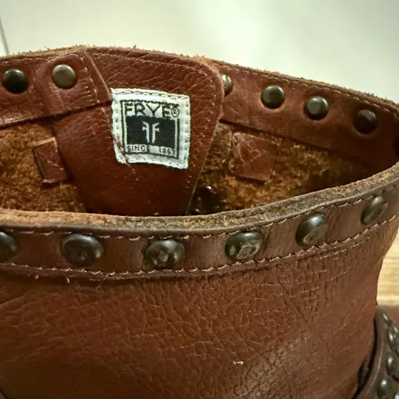 Frye Veronica Studded Moto Boot