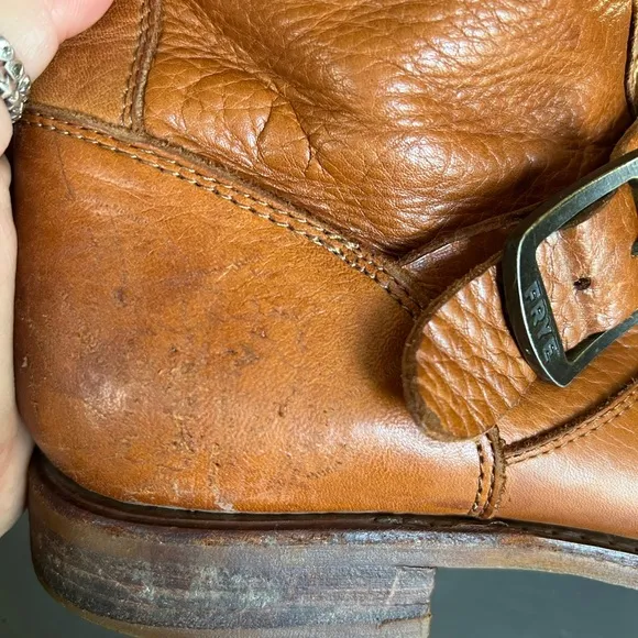 Frye Vicky Leather Booties Women’s Size 9
