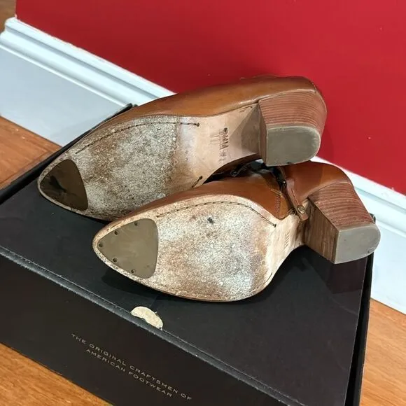 Frye Women's Reed Shootie Ankle Boot Caramel size 9
