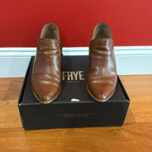 Frye Women's Reed Shootie Ankle Boot Caramel size 9
