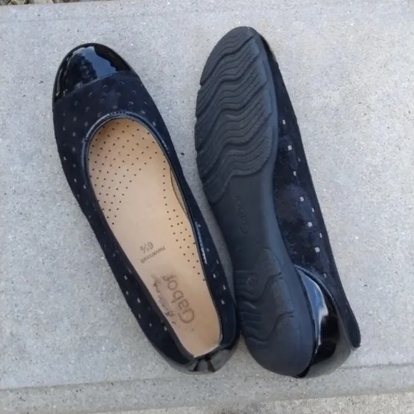 Gabor 169 Dancin Women's Ballet Black size 9