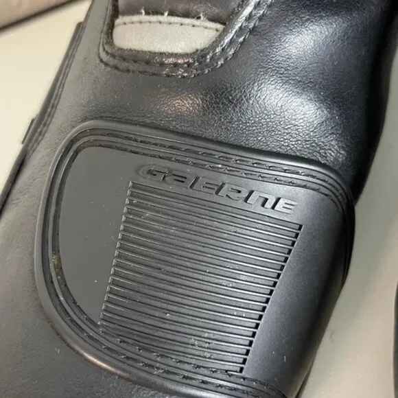 Gaerne G-FLOW Motorcycle Touring Boots Black Leather Waterproof Zip Mens 11 US