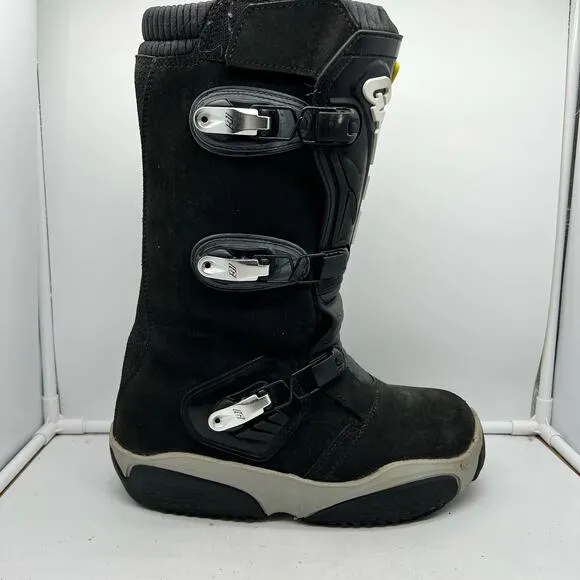 Gaerne Rocket Motorcycle Boots Mens 10 ? Black Clip Motocross Moto